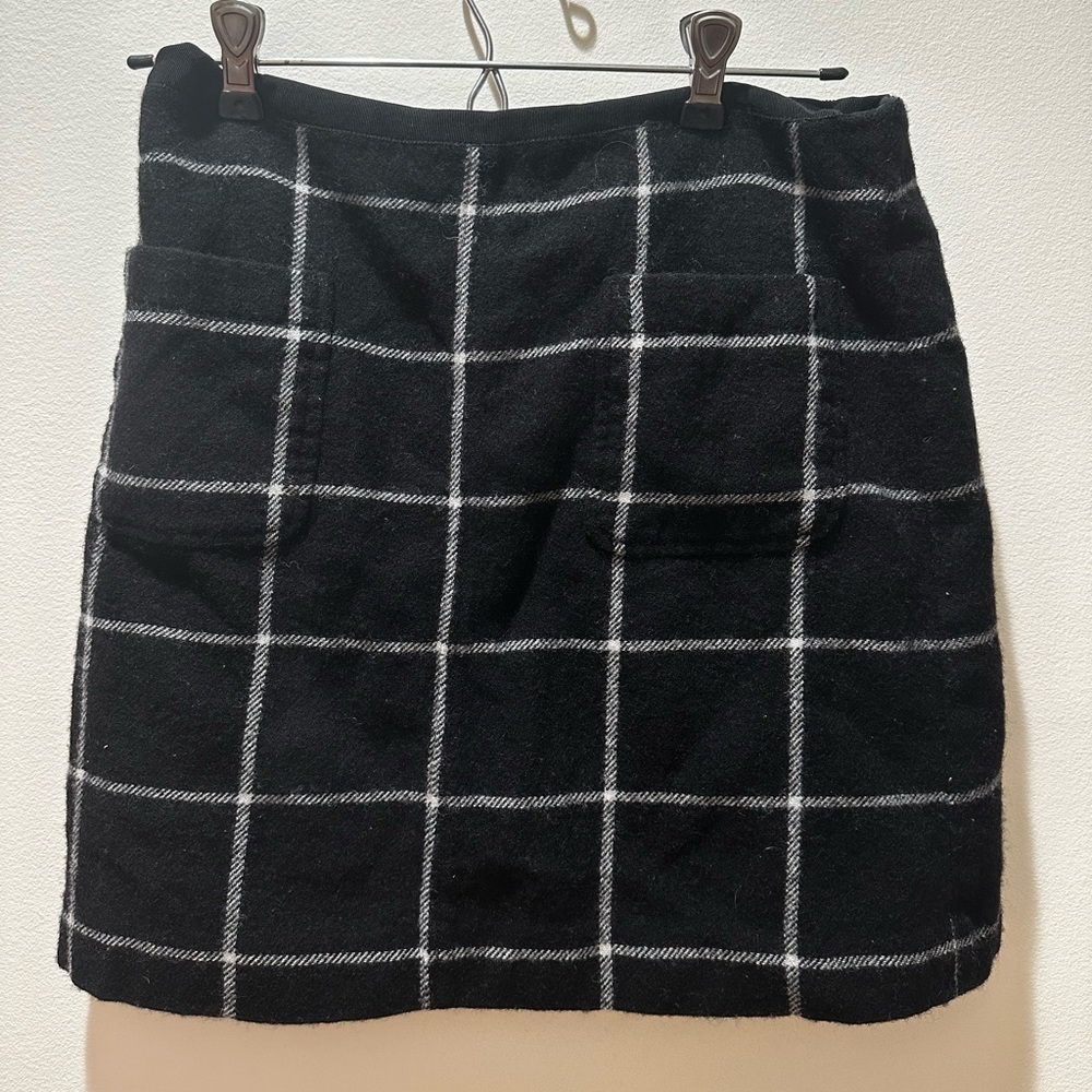 Black and white skirt
